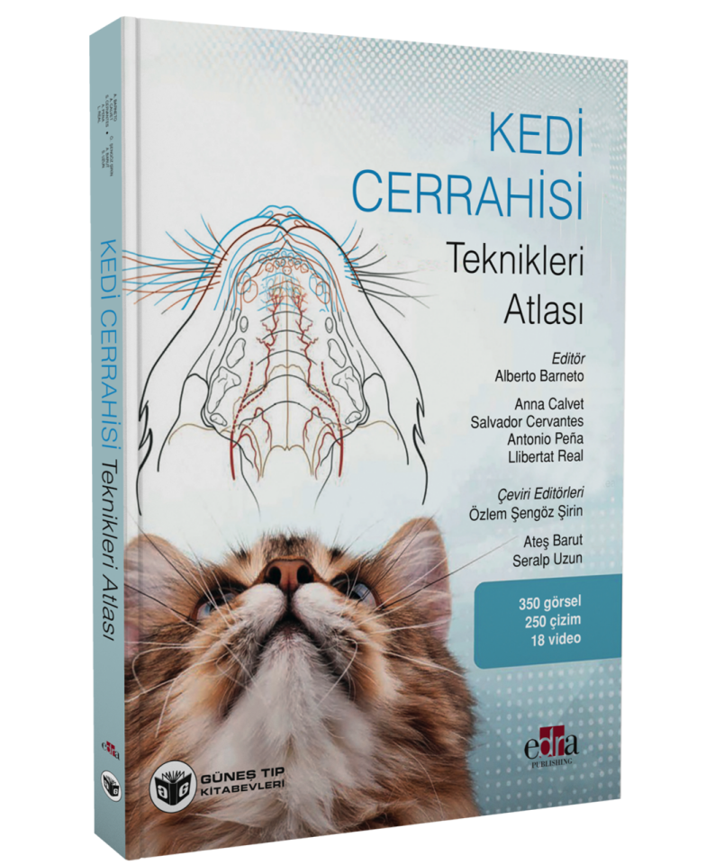 Kedi Cerrahisi Teknikleri Atlası ve QR Videolar
