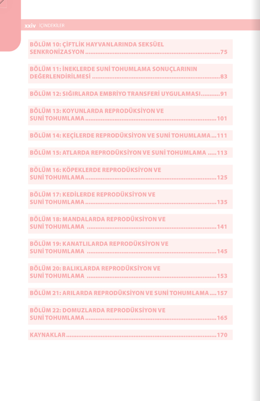 Veteriner Hekimliği Dölerme ve Suni Tohumlama Akıl Notları