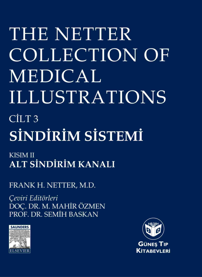 The Netter Collection Of Medical Illustrations Sindirim Sistemi: Alt Sindirim Kanalı