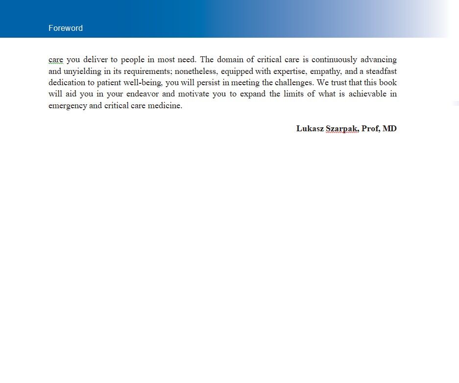 Critical Care