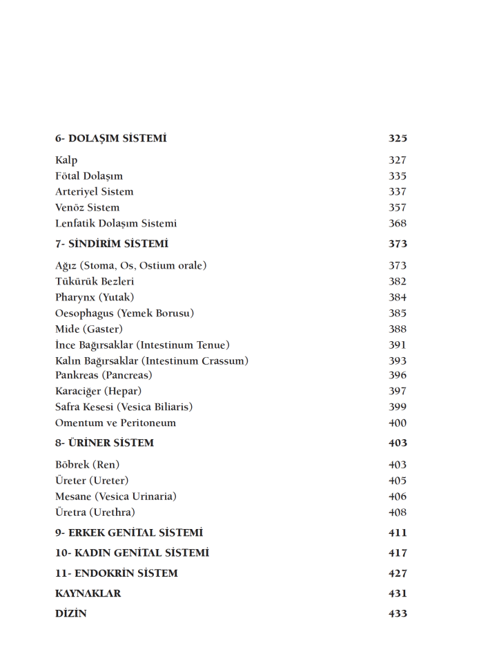 Anatomi Ders Notları 3.Baskı