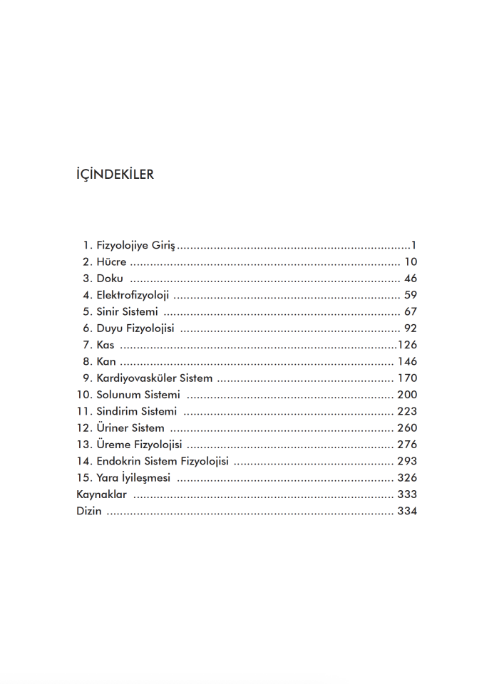 Sağlık Bilimleri İçin Temel Fizyoloji 4. Baskı