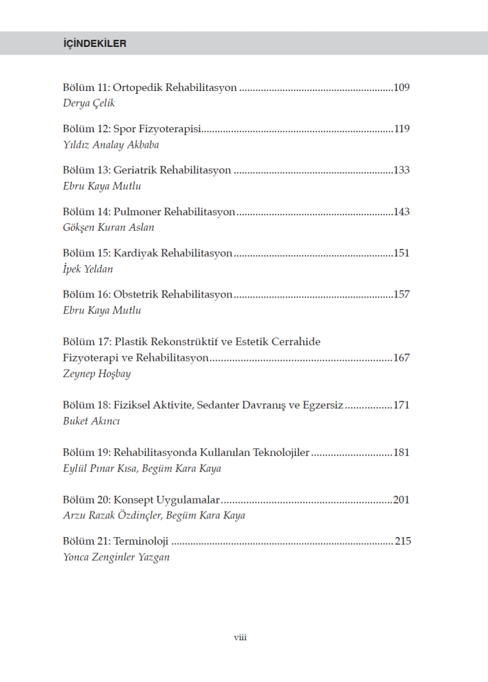 Fizyoterapi ve Rehabilitasyona Giriş