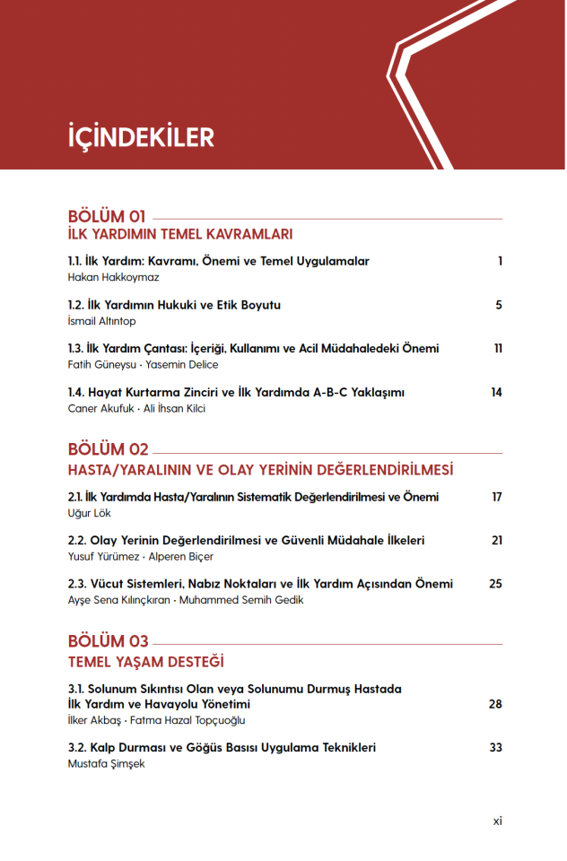 Acil Durumlar ve İlk Yardım Rehberi