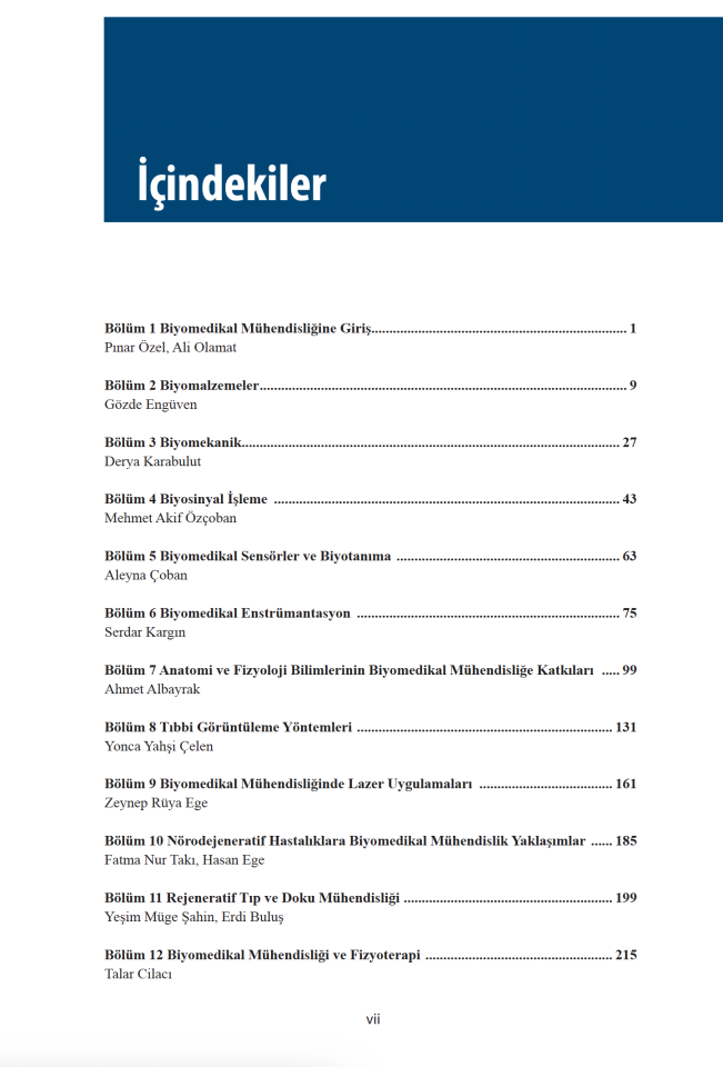 Biyomedikal Mühendisliği