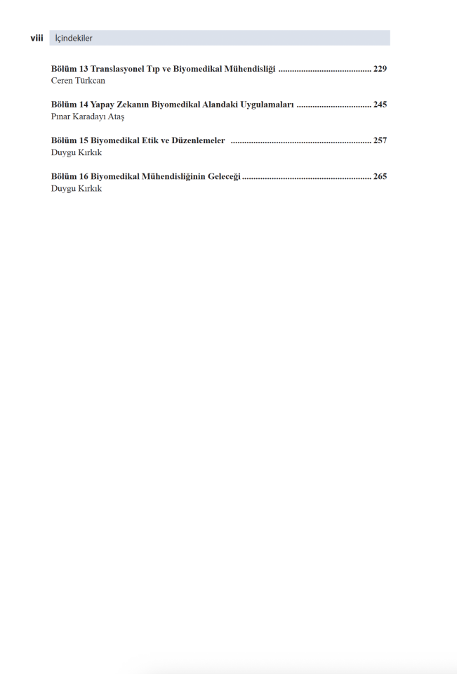 Biyomedikal Mühendisliği