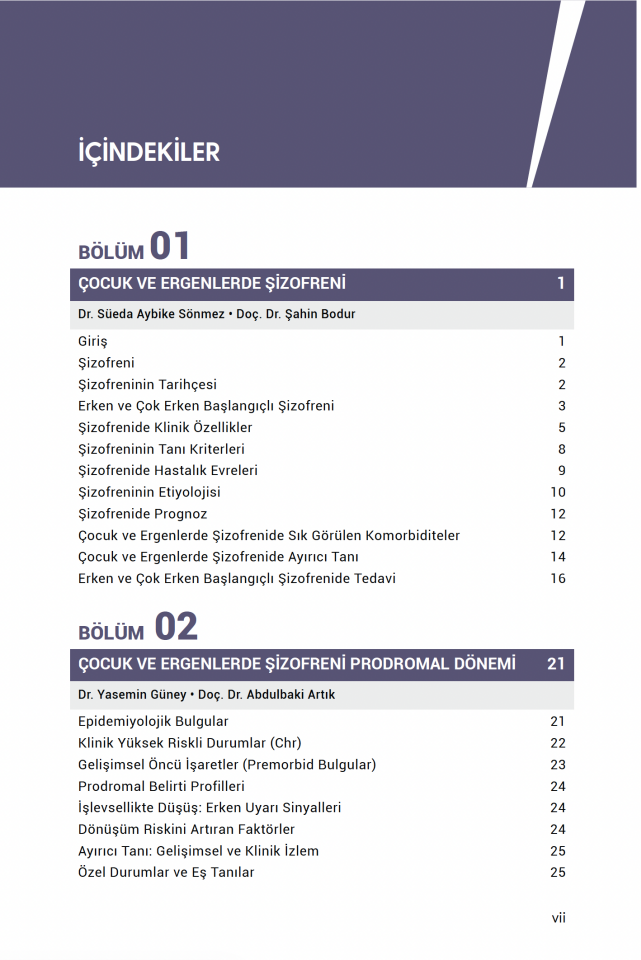 Çocuk ve Ergenlerde Şizofreni Tanıdan Tedaviye
