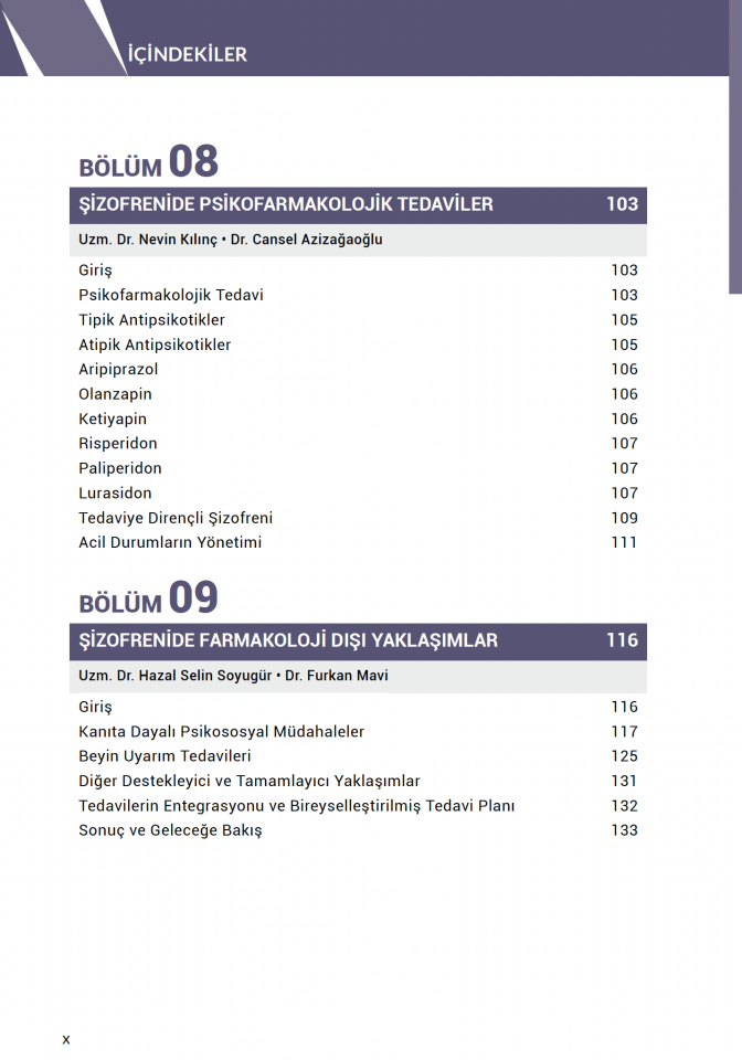 Çocuk ve Ergenlerde Şizofreni Tanıdan Tedaviye
