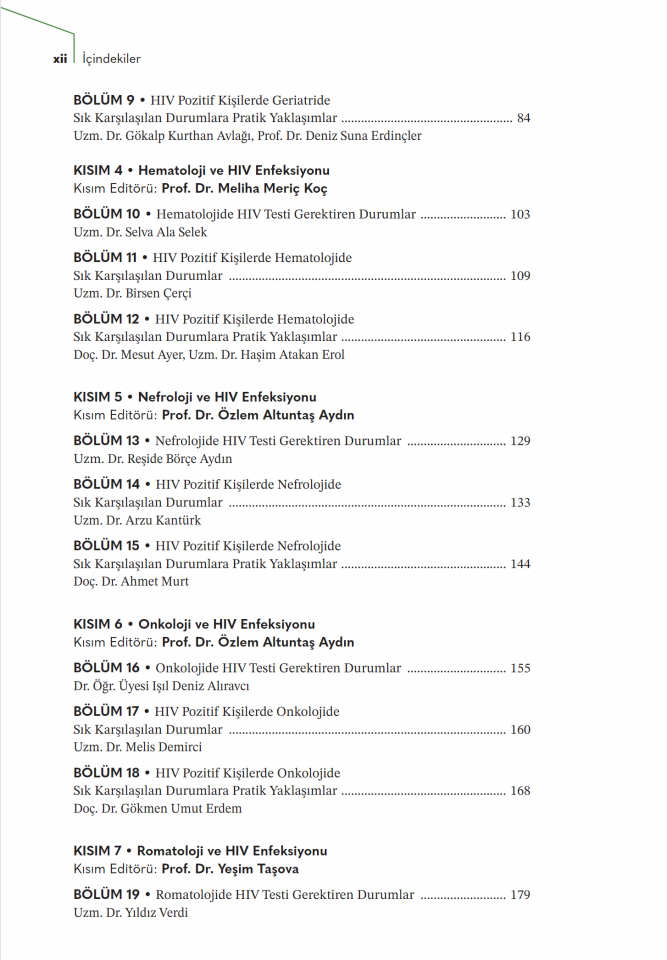 Hıv Enfeksiyonuna Multidisipliner Yaklaşım