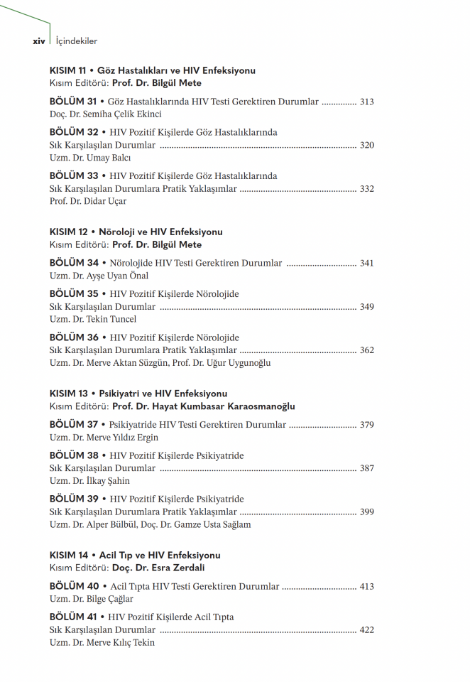 Hıv Enfeksiyonuna Multidisipliner Yaklaşım