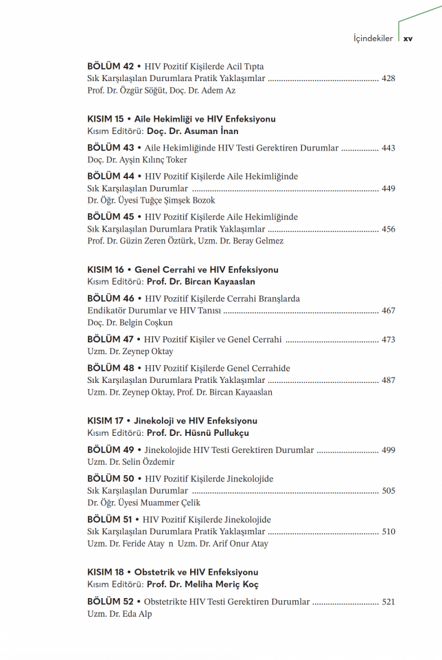 Hıv Enfeksiyonuna Multidisipliner Yaklaşım