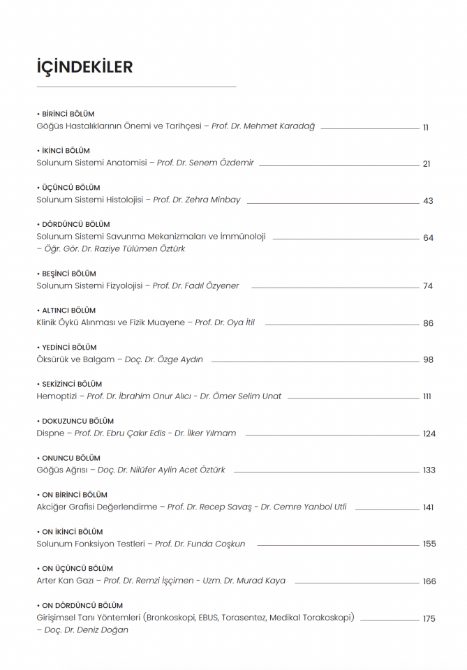 Göğüs Hastalıkları