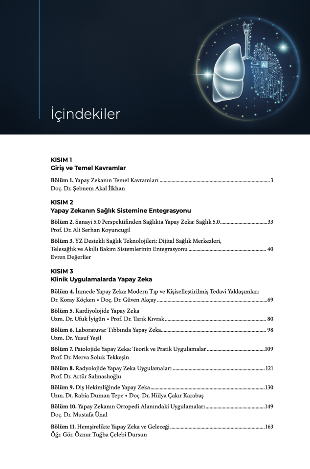 Sağlıkta Yapay Zeka Güncel Uygulamalar İle