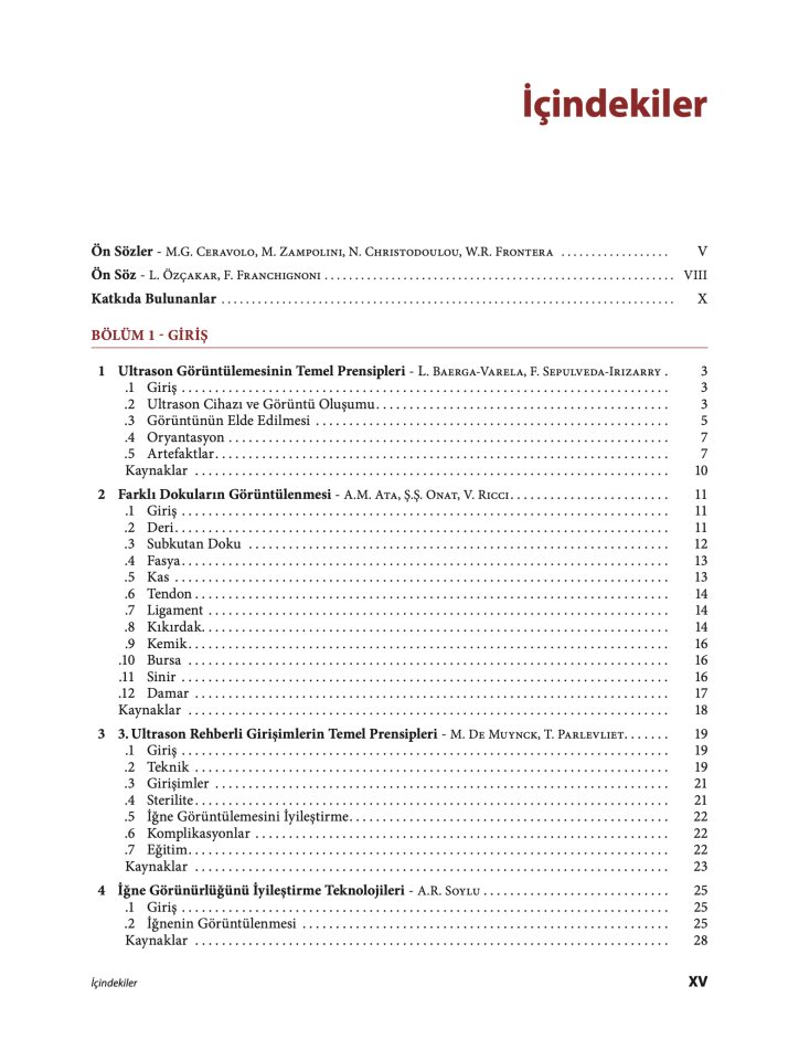 Fiziksel Tıp ve Rehabilitasyon'da Kas İskelet Sistemi Girişimsel Ultrasonografisi