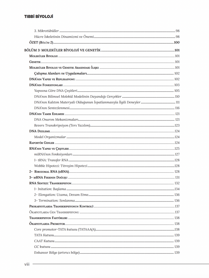 Sağlık Bilimlerinde Tıbbi Biyoloji