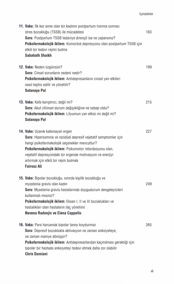 Stahl Temel Psikofarmakoloji Vaka Çalışmaları 5