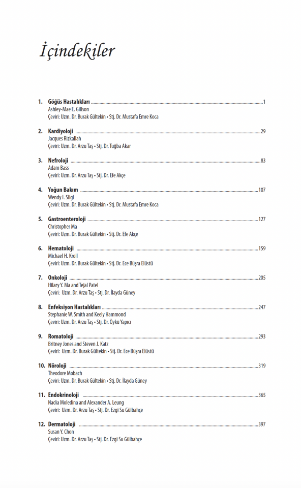 Pratik İç Hastalıkları Klinik Yaklaşım El Kitabı