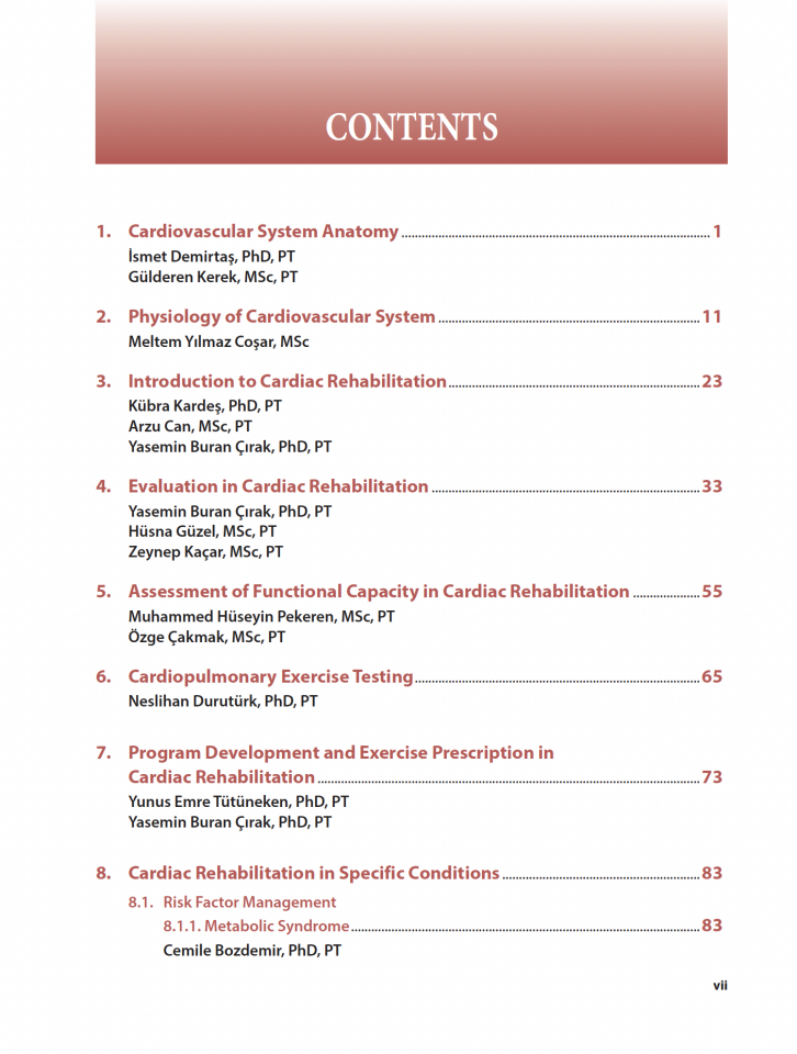 Cardiac Rehabilitation