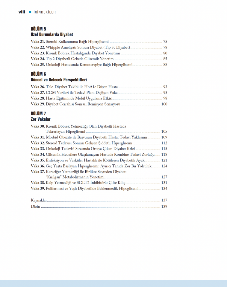 Klinik Vakalar Diyabet