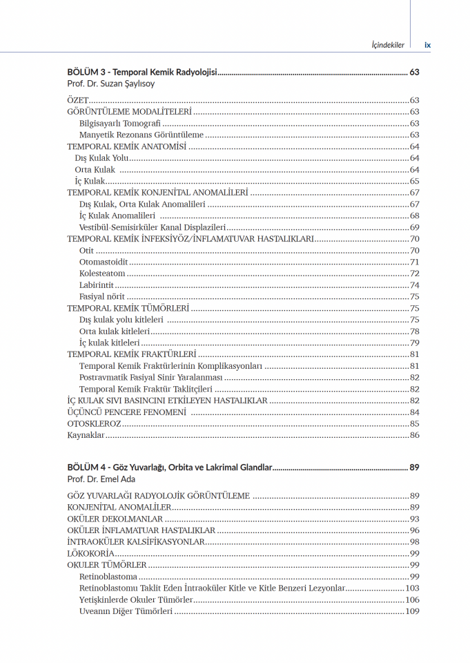 Baş ve Boyun Radyolojisi