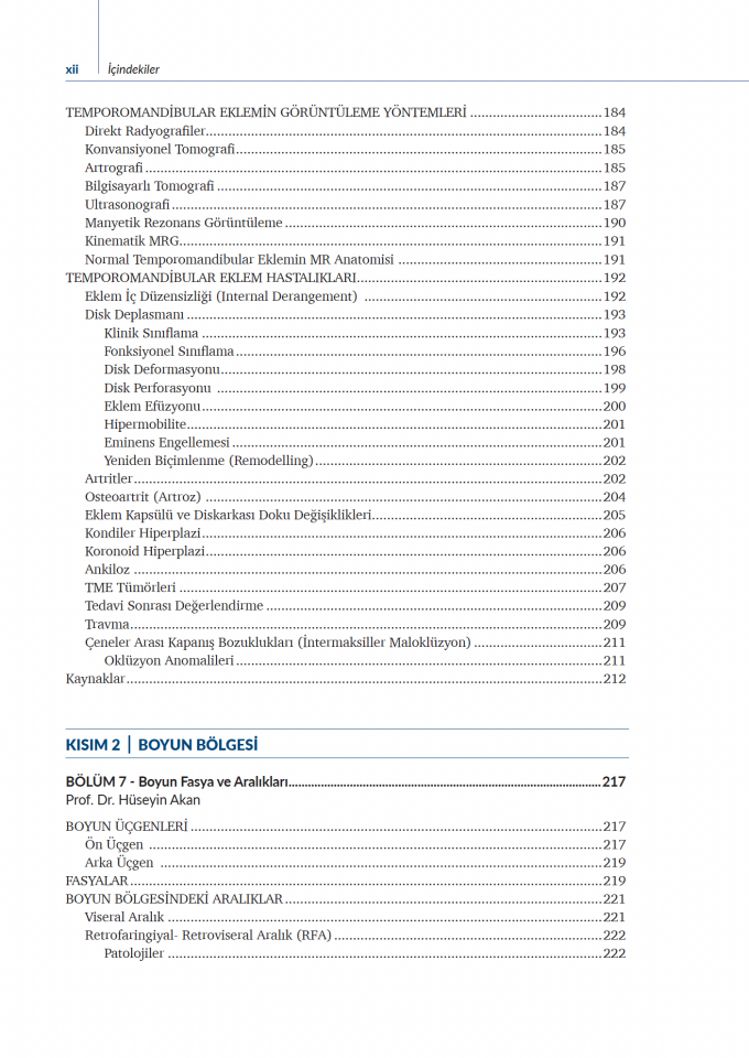 Baş ve Boyun Radyolojisi