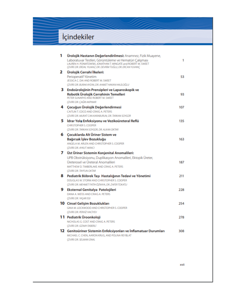 Campbell Walsh Wein Üroloji El Kitabı