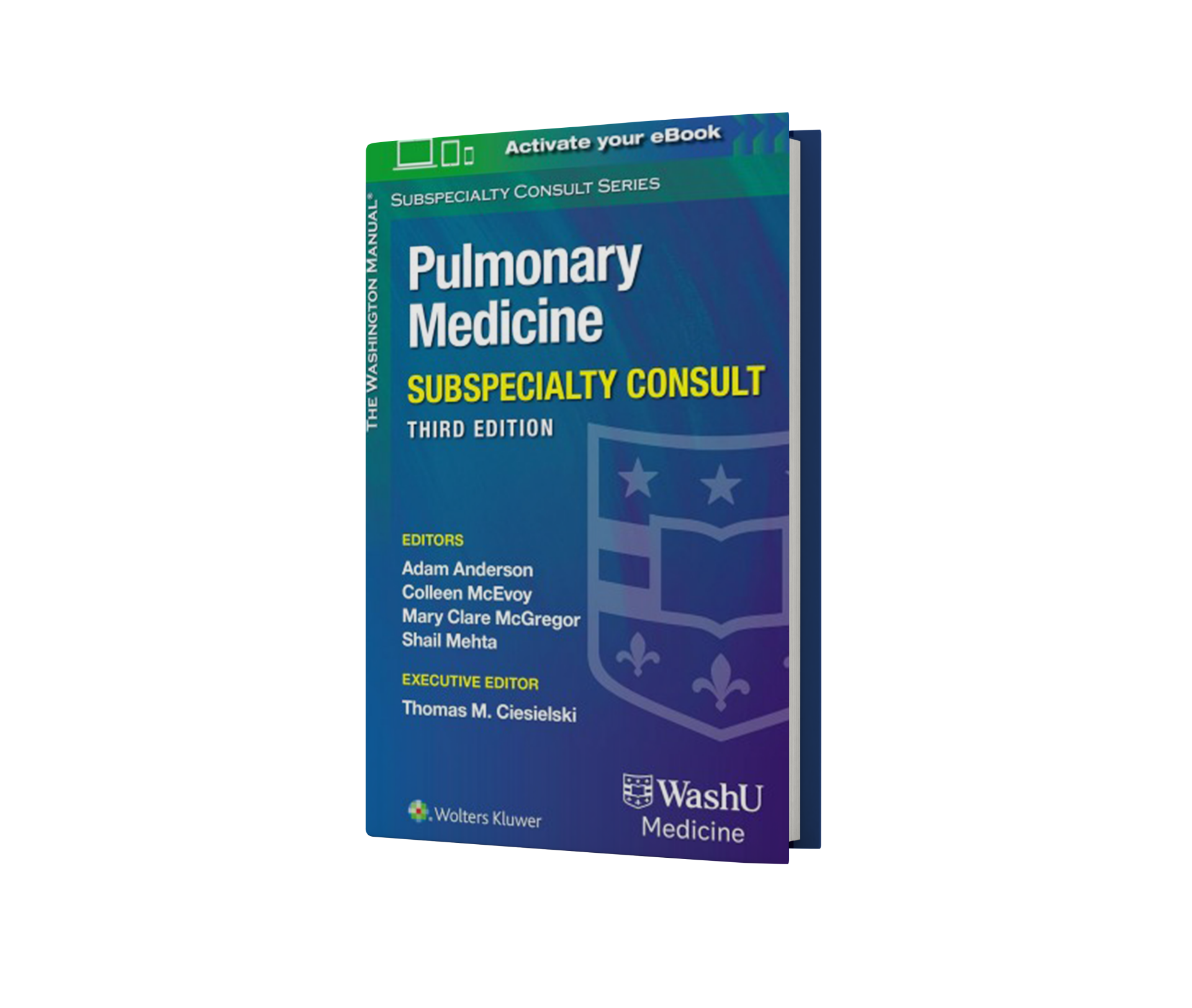 Washington Manual Pulmonary Medicine Subspecialty Consult,Third Edition