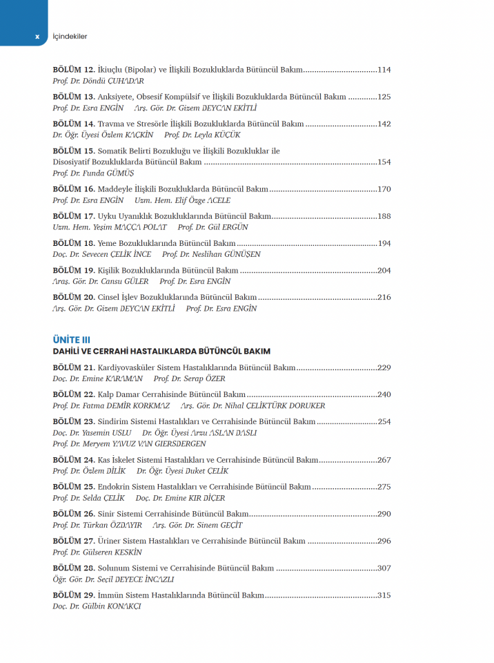 Konsültasyon Liyezon Psikiyatrisi Hemşireliği