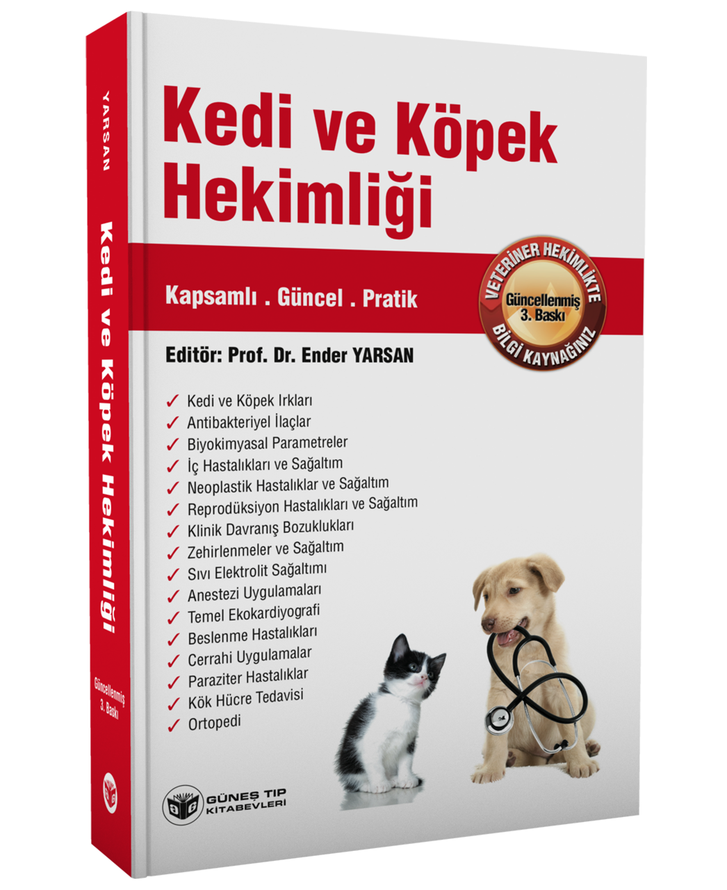 Kedi ve Köpek Hekimliği Güncellenmiş 3. Baskı