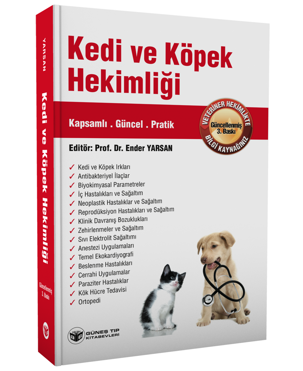 Kedi ve Köpek Hekimliği Güncellenmiş 3. Baskı