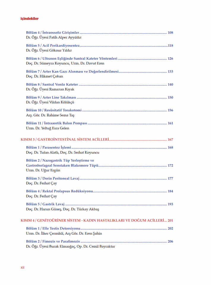 Acilde Girişimsel İşlemler