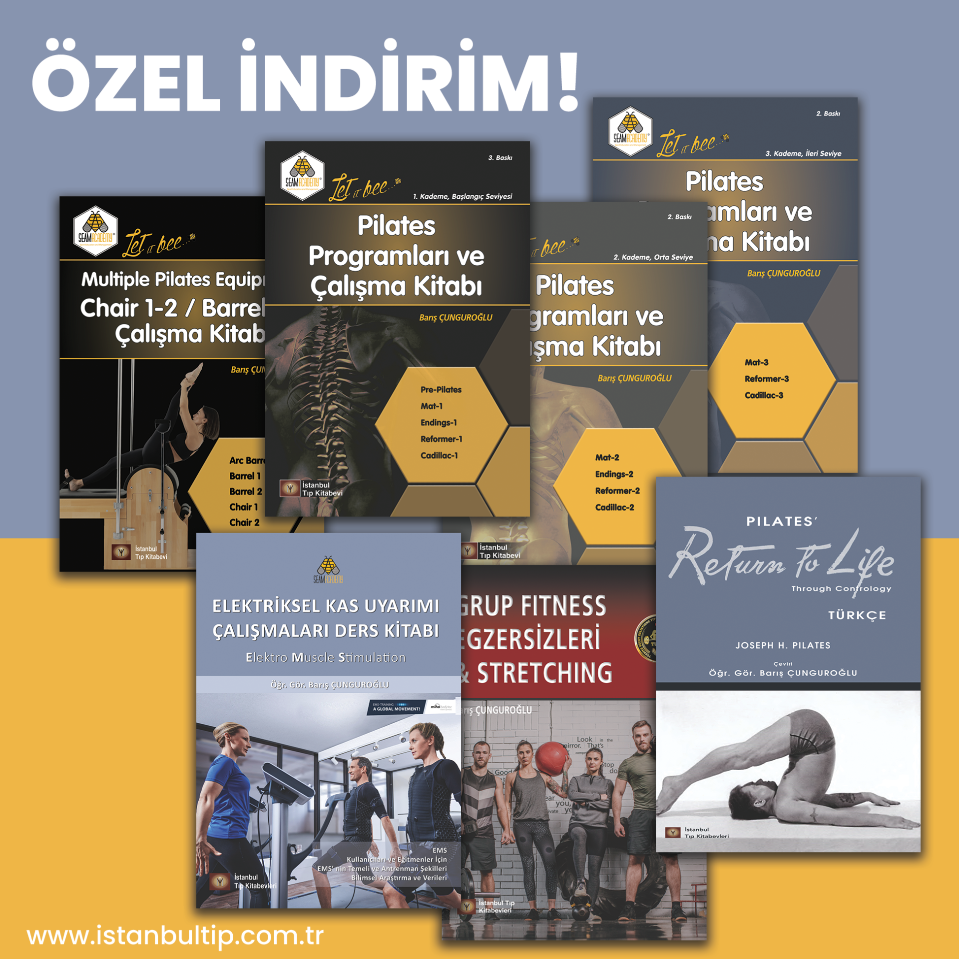 Pilates ve Fitness Kitap Seti