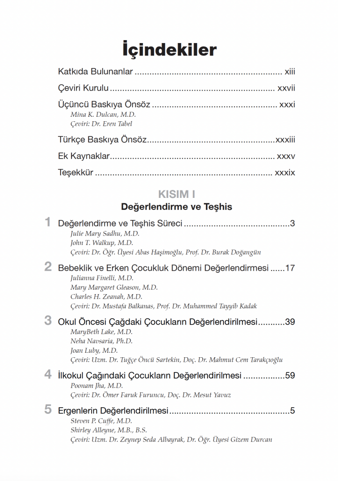 Dulcan'ın Çocuk ve Ergen Psikiyatrisi