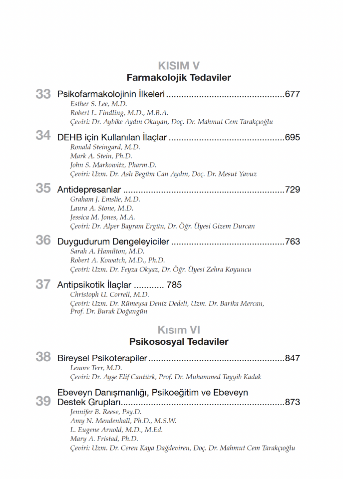 Dulcan'ın Çocuk ve Ergen Psikiyatrisi