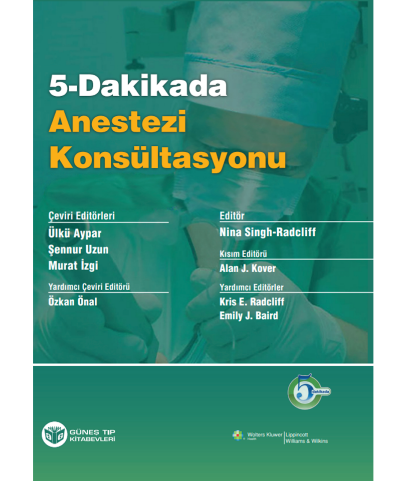 5 Dakikada Anestezi Konsültasyonu