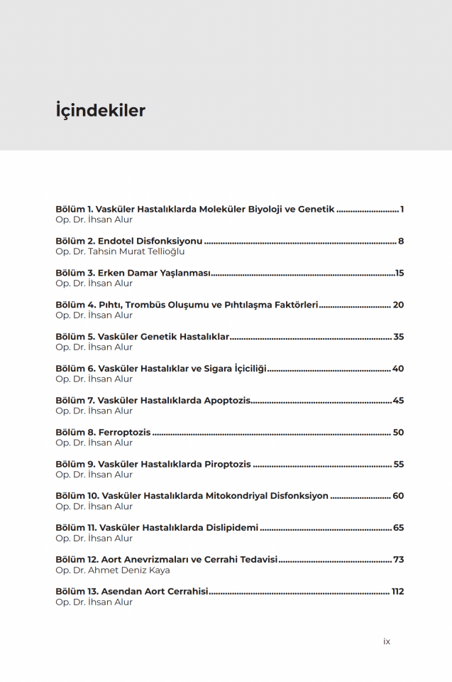 Vasküler Hastalıklarda Cerrahi Tedavi ve Endovasküler Girişimler Soru Kitabı