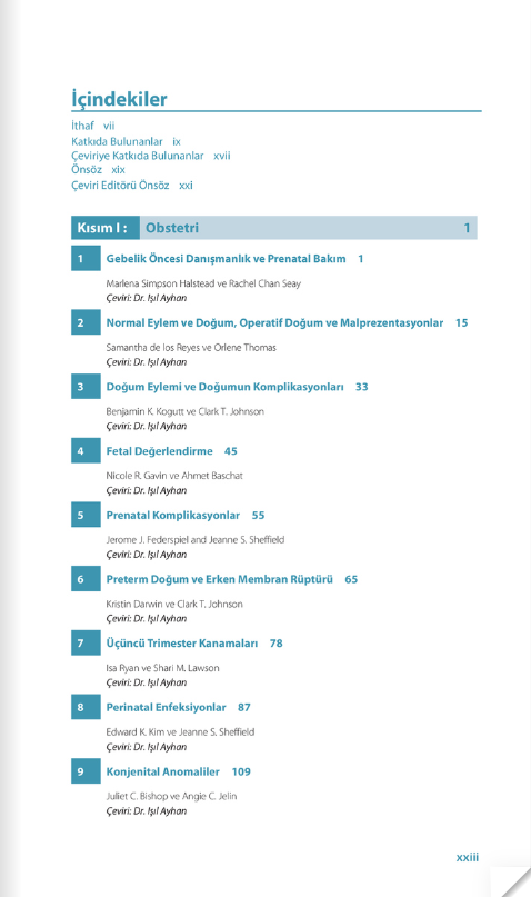 Johns Hopkins Jinekoloji ve Obstetrik El Kitabı