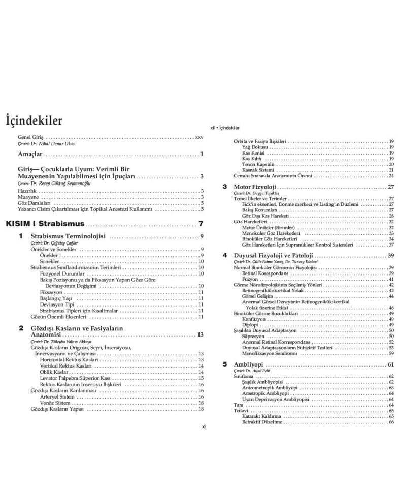 American Academy of Ophthalmology Pediatrik Oftalmoloji ve Şaşılık