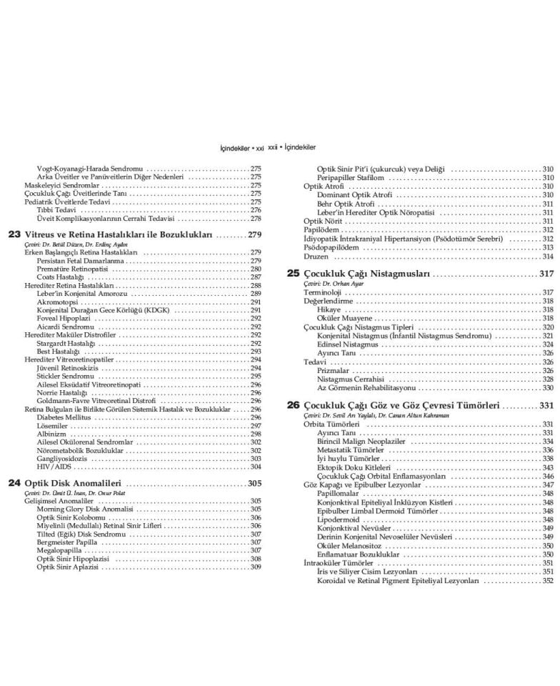 American Academy of Ophthalmology Pediatrik Oftalmoloji ve Şaşılık