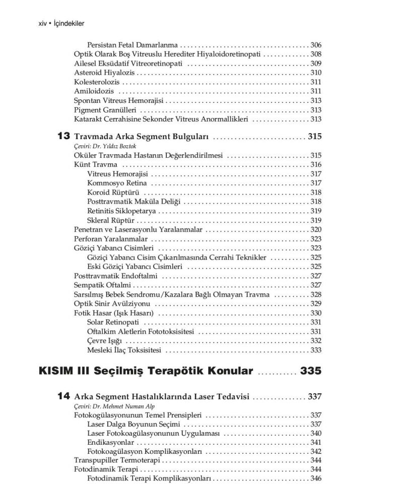 American Academy of Ophthalmology Retina ve Vitreus