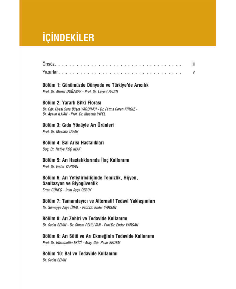 Apiterapi ''Arıyla Gelen Sağlık''