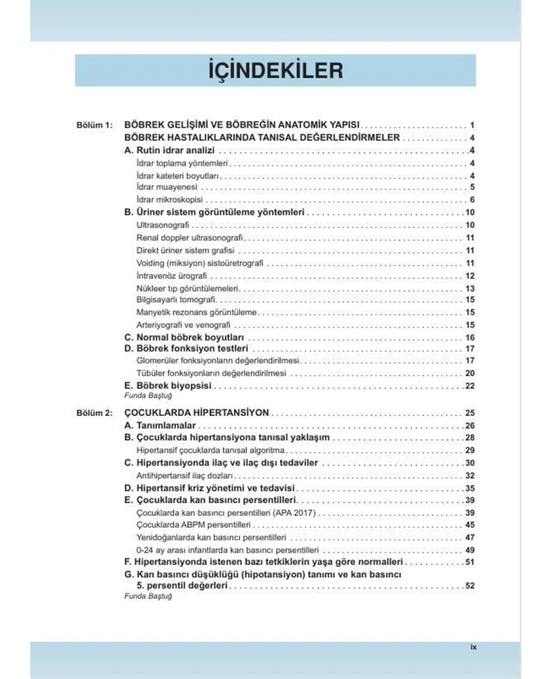 Çocuk Nefroloji El Kitabı-Klinik Pratik Yaklaşımlar
