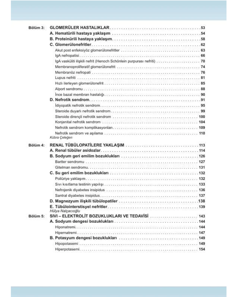 Çocuk Nefroloji El Kitabı-Klinik Pratik Yaklaşımlar