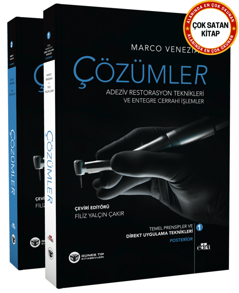 Çözümler Adeziv Restorasyon Teknikleri ve Entegre Cerrahi İşlemler 2 Cilt (QR KODLU VİDEOLU 5 ADET VİDEO)