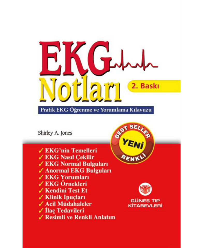EKG Notları, Pratik EKG Öğrenme ve Yorumlama Kılavuzu