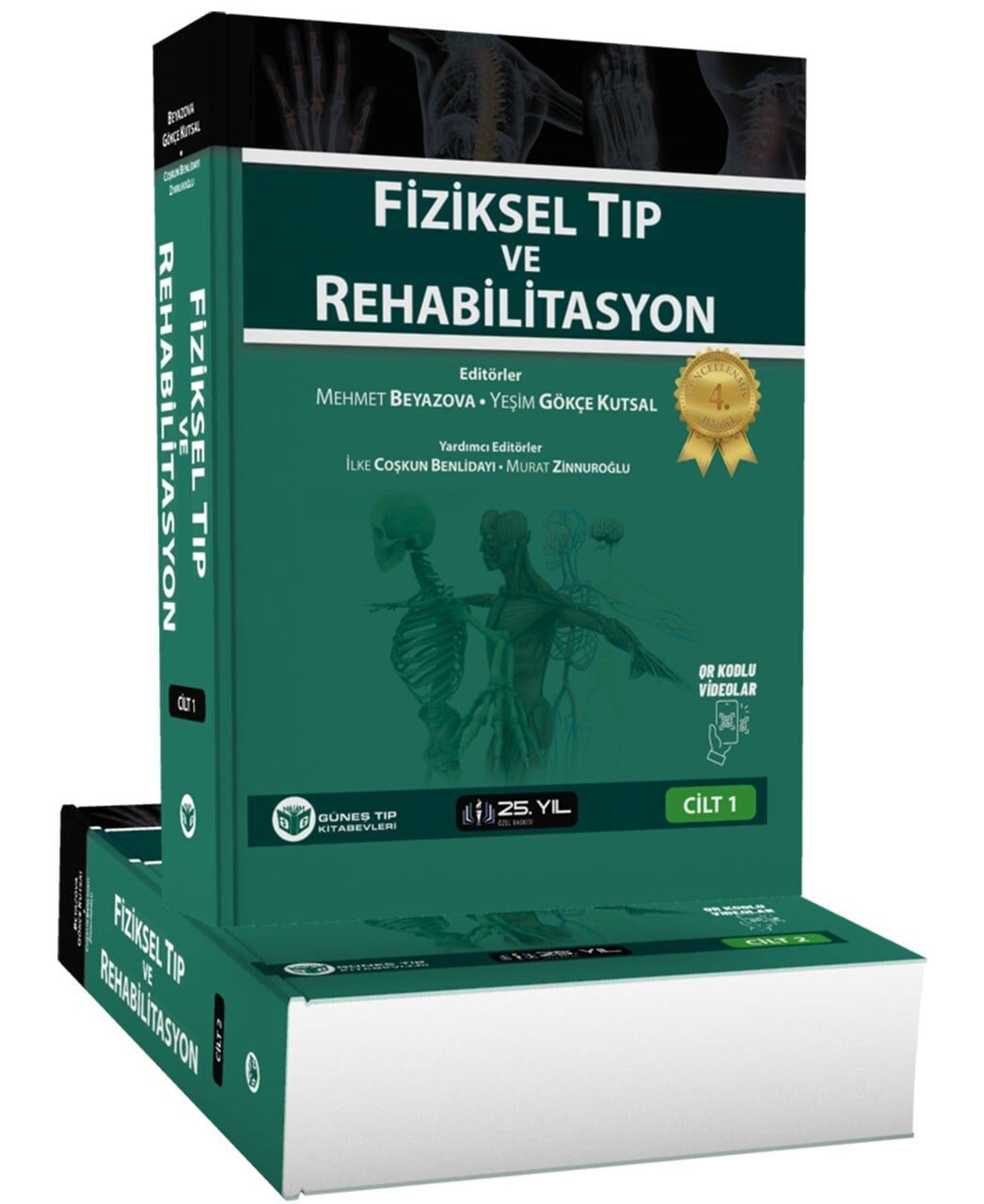 Fiziksel Tıp ve Rehabilitasyon 2 Cilt, 25. Yıl Özel Baskısı (4. Baskı)