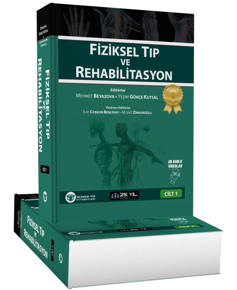 Fiziksel Tıp ve Rehabilitasyon 2 Cilt, 25. Yıl Özel Baskısı (4. Baskı)