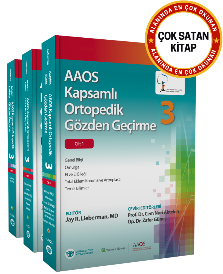 AAOS Kapsamlı Ortopedik Gözden Geçirme - 3 Cilt TOTBİD YAYINI