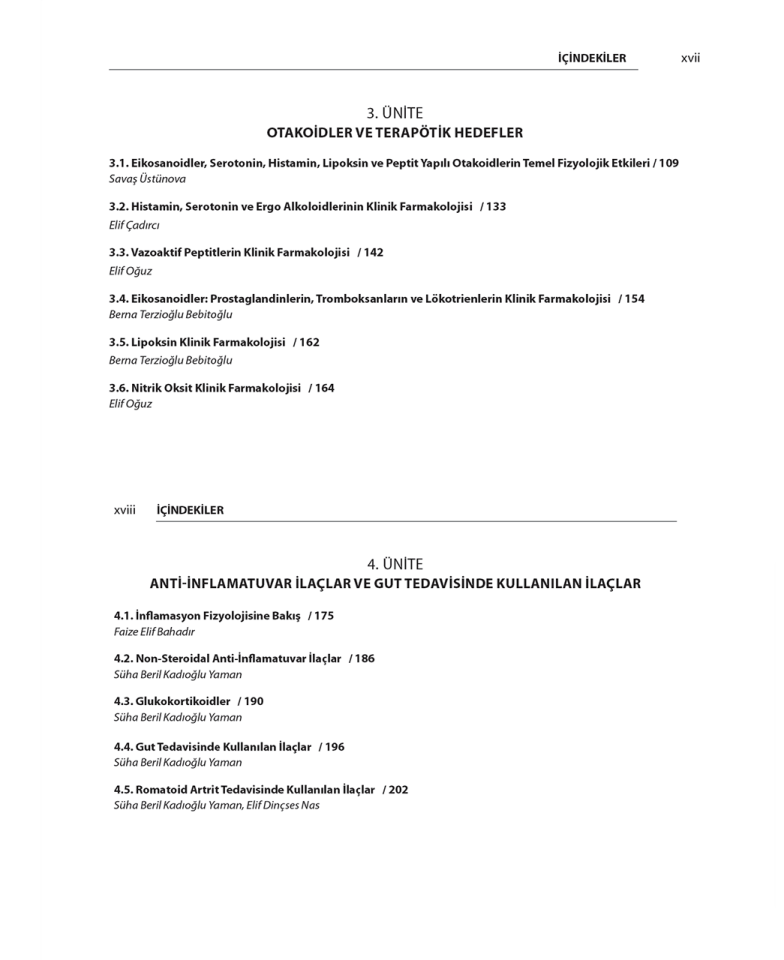 Güncel Farmakoloji (Fizyoloji Temelinde Hasta Odaklı Yaklaşım)