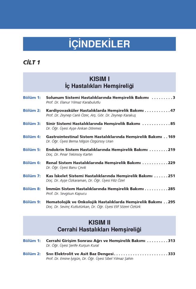 Hemşirelik Saha Referans El Kitabı